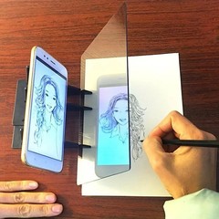 Optical Clear Drawing Board Portable Tracing Image Draw Projector Painting Board