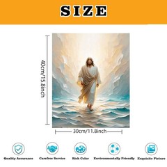 Religious Christian Paint By Numbers For Adults And Kids DIY Canvas Art