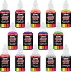 Airbrush Paint Set for Metal, Wood, Canvas – 12 Pearl Colors
