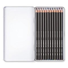 Water-Soluble Tinted Graphite Pencils, Watercolor Artist Set, Pre-sharpened, …