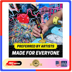 Uni Posca PC-5M Paint Markers Set of 29 Medium Tip Acrylic Art Pens All Surfaces