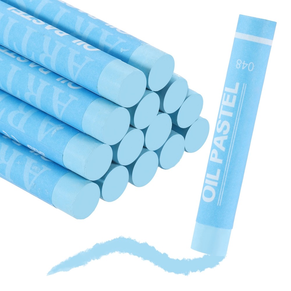 Oil Pastels 16pcs Light Blue
