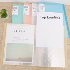 Portfolio Binder with Plastic Sleeves, 8.5 x 11 Art X 11 Inches, Black