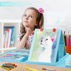 Art Supplies, 240-Piece Drawing Art Kit, Gifts Art Set Case with Double Sided Tr