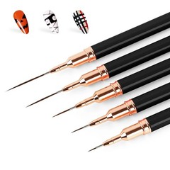 5 pcs Precision Detail Paint Brush Set for Miniatures & Fine Art