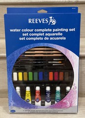 Reeves-Watercolour-Complete Painting Set -Art-Painting-Drawing-Booklet-32pc/pz