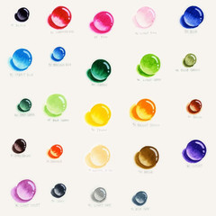 Zig Clean Color Real Brush 24 Colors Set, Brush Tip Marker Pens, for Professiona