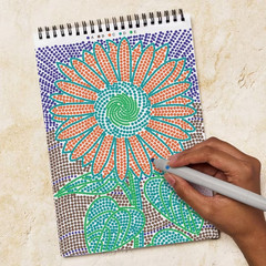 Lifelines FlowArt Dot By Letter Botanicals #165005 – Brand New!