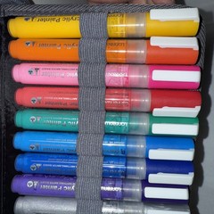 60 Colors Acrylic Paint Pens In Case -set of Paint Markers