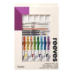 Reeves Oil Color Complete Set: 29 pieces