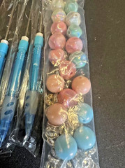 6pcs Beadable Mechanical Pencils 0.7mm for Writing, Drawing, Sketching, DIY