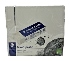 Staedtler 52650 Mars Eraser White Vinyl 20/Box
