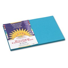 Prang Medium Weight Construction Paper 50 Count Bright Turquoise Arts and Crafts