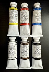 M Graham Artists’ Watercolor – Lot of (6) .5 oz (15 ml) Tubes – NEW, FAST Ship!