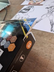 Spectrum Noir “Fan Art Like a Pro” Art Kit featuring Wonder Woman 1 Used Kit