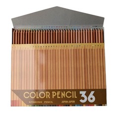 Kita-Boshi Color Pencil Assortment: 36 color assortment (Asso