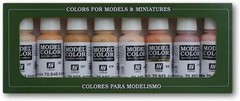 Realistic Skin Tones Acrylic Paint Set | 8 Bottles x 18ml | Fine Arts Quality