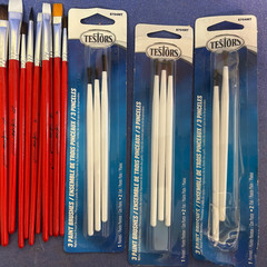 NOS Mixed LOT 25-30 Paint Brushes LOT