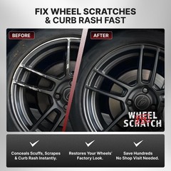 Universal Touch Up Paint Kit For Anthracite Gray Wheel Scratch Repair Kit
