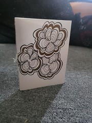 handmade sketchbook 30 pages 4.5″ x 6″ metallic