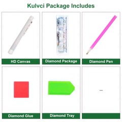 Eagle Diamond Painting Kits, 5D Special Shape Diamond Art Kits for Adults, Cryst