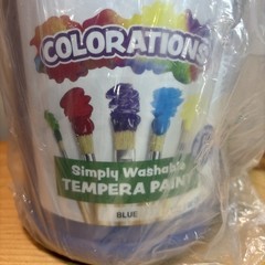Colorations Tempera Paint Gallon Size Blue Non Toxic Vibrant Bold Kids Paint