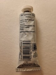 Grumbacher Artist Oil Color Pre-tested Genuine Manganese Blue PB33 37mil tube
