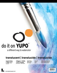 Yupo Polypropylene Pad Translucent 104# 11X14