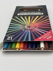 Vintage 90s Color Range Prismacolor Artist Quality Thick Lead Pencils 12 NIB