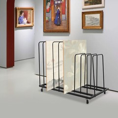 Art Drying Rack with Wheels – Durable, Spacious, Modern Design for Artists