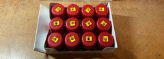 Kum Pencil Sharpeners : Full Box 12 : Model Pod K1 : Brand New : German Made !