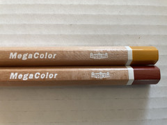 Cretacolor MegaColor Colored Pencil, Chestnut Brown English Red Lot of 2