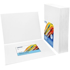FIXSMITH Canvas Boards for Painting 11×14 Inch, Super Value 24 Pack Paint Can…