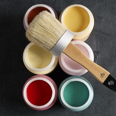 American Made 16oz Non-Toxic Acrylic Chalk Paint – Ultra-Matte Finish in Sage