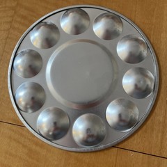 Aluminum Alloy Paint Palette Watercolor Tray