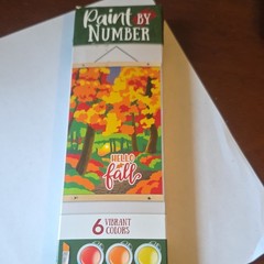 ArtSkills Hello Fall Paint by Number Kit with 6 Vibrant Colors