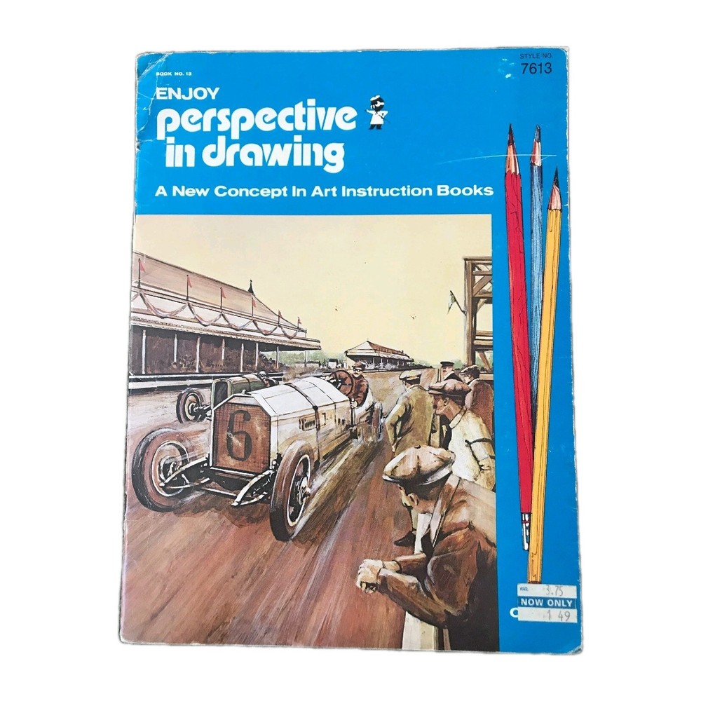 Craftint Enjoy Perspective in Drawing A New Concept in Art Instruction Book Vtg