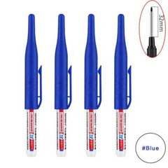 Deep Hole Marker Pen Waterproof Woodworking Tile Metal Long Head Oil Markers Pen