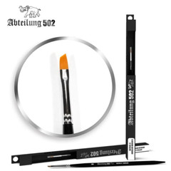 ABTEILUNG 502 MINIATURE HOBBY SYNTHETIC PAINT BRUSH ABT845-8 ANGULAR 8