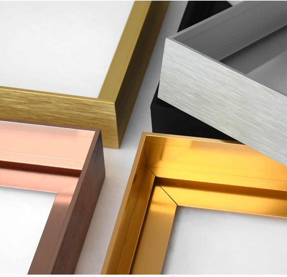 DIY Metal Floating Frame for 16X20 Canvas Painting Art,4/5″(2.1cm) Depth, gold