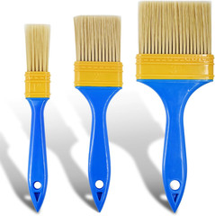 3 Pack Paint Brushes – Ideal for Priming, Painting, Varnishing, Wood, Walls, and