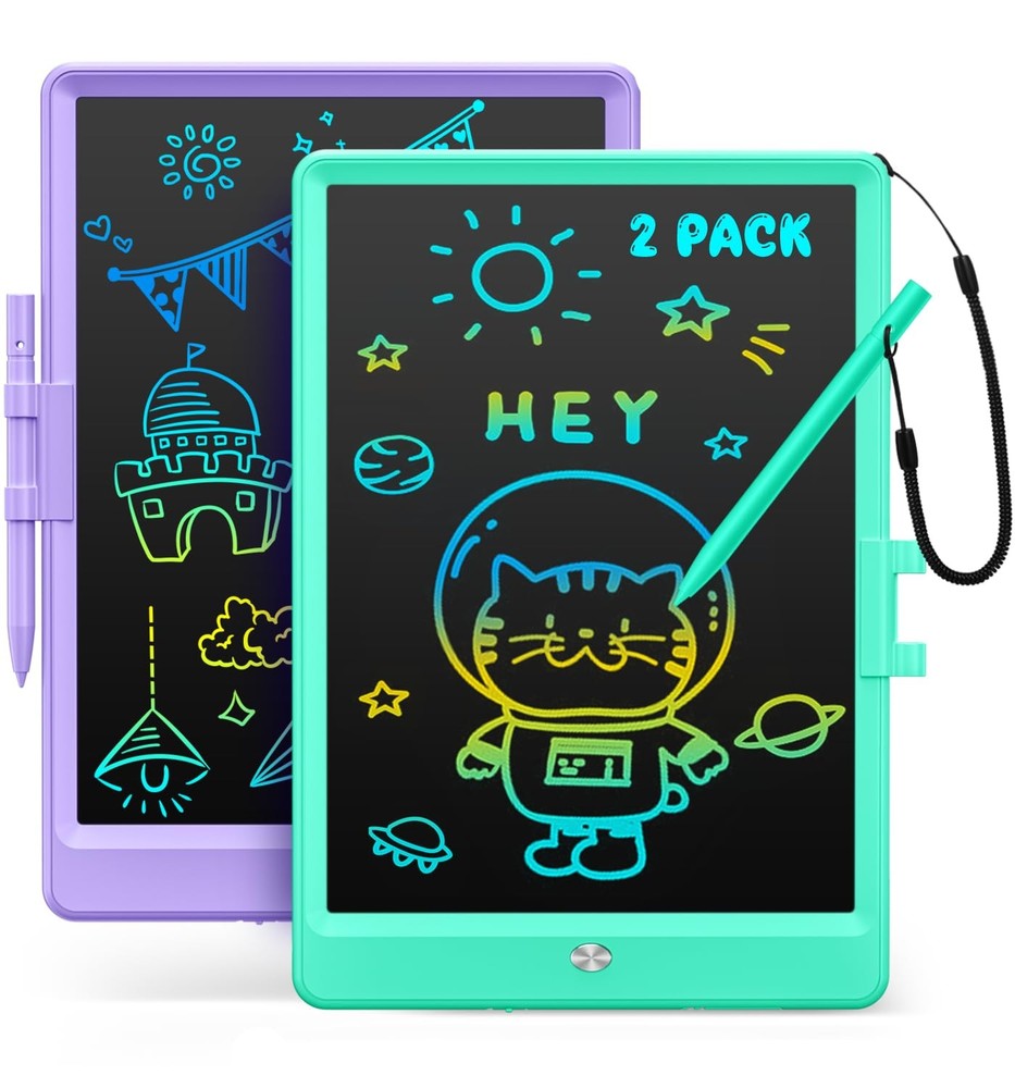 Kidopire Toys For 3-6 Year Old Girls Boys 2Pack Lcd Writing Tablet For Kids