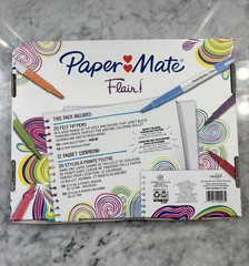 NEW Paper Mate Flair Felt Tip Pens, Bold and Medium Point, 0.7 mm 20 Pack