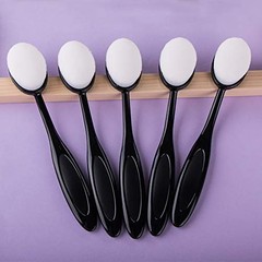 Craft Ink Blending Brush Set 5 pcs Same Size Color Blending Paper 5 PCS Black