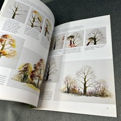 VTG Terry Harrison Painting Watercolour Trees the Easy Way Paperback 2005