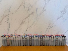 Copic Sketch Ciao Classic Various Ink Markers 252 Color Set Anime Manga Art Used