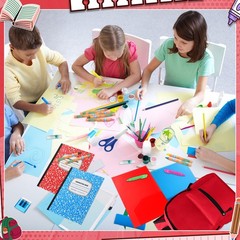 79 PCS Christmas Gift Box K5 Elementary Middle Kit Bundle Charity Xmas Red