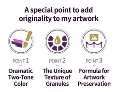 Mijello Mission Tourmaline Two Tone Granulation Watercolor 15ml Set of 24 Paint