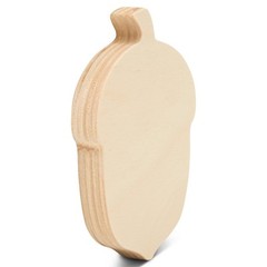 Chunky Wooden Acorn for Crafts 4″, Autumn/ Fall Tiered Tray Decor | Woodpeckers