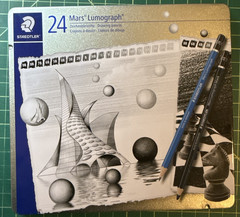 Batch Of Art Supplies: Pencils, Pastels, Brush Pens